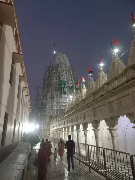 Temple Ranisati Dans Situé Jhunjhunu Rajasthan Inde — Photo