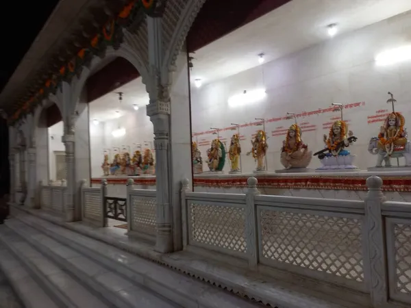 Temple Ranisati Dans Situé Jhunjhunu Rajasthan Inde — Photo