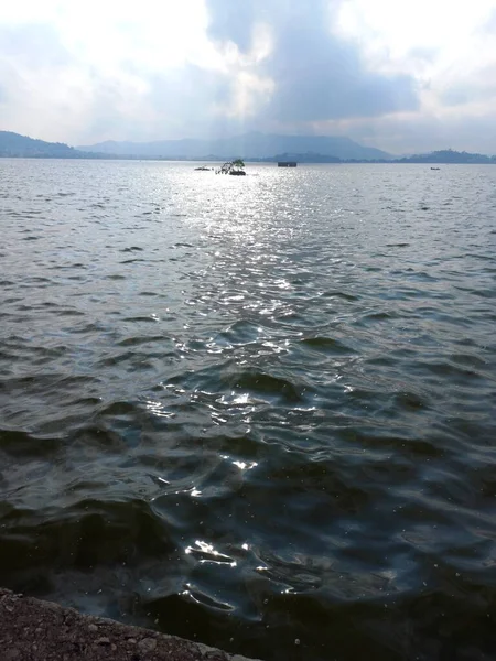 Озеро Анасагар Розташоване Аймері Раджастхан Індія — стокове фото