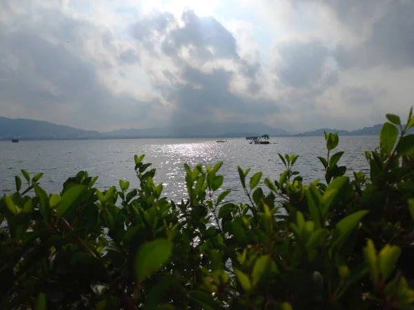 Anasagar湖位于印度拉贾斯坦邦Ajmer — 图库照片