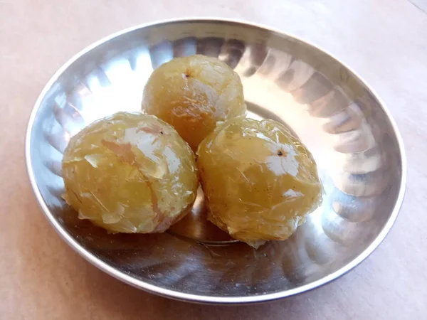 Amla Murbba Gooseberry Gooseberry Buah — Stok Foto