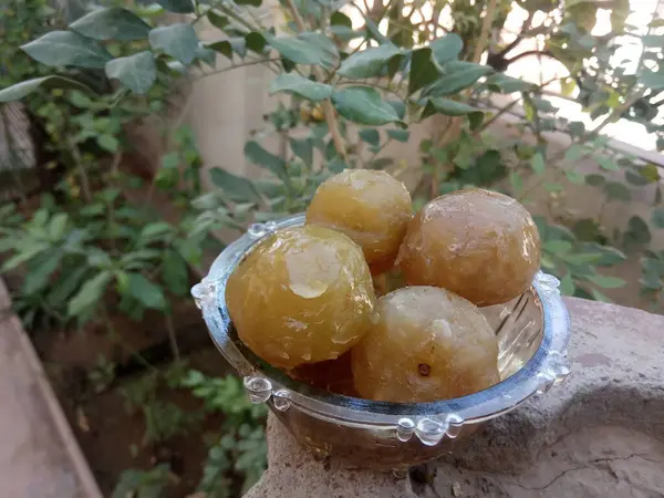 Amla Murbba Gooseberry Gooseberry Buah — Stok Foto