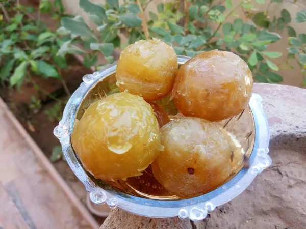 Amla Murbba Gooseberry Gooseberry Buah — Stok Foto