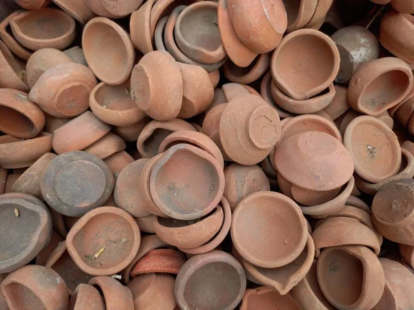 Clay Pottery Mitti Bartan — Stock Photo, Image