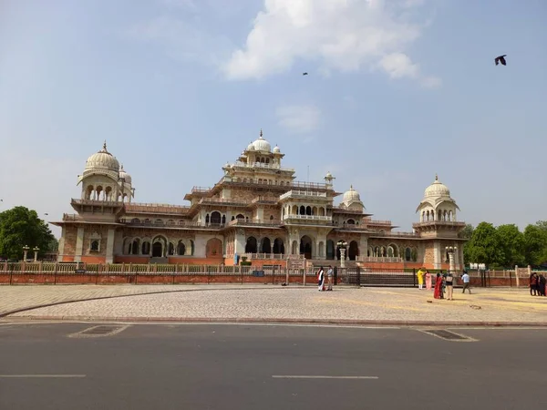 Albert Hall Museum Está Situado Jaipur Rajastão — Fotografia de Stock