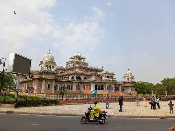 Albert Hall Museum Befindet Sich Jaipur Rajasthan — Stockfoto