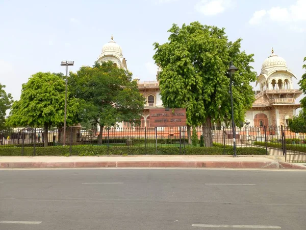 Albert Hall Müzesi Jaipur Rajasthan Yer Almaktadır — Stok fotoğraf