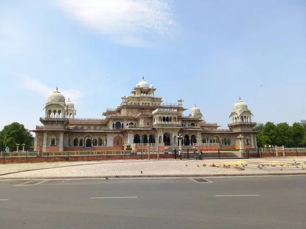 Albert Hall Museum Befindet Sich Jaipur Rajasthan — Stockfoto