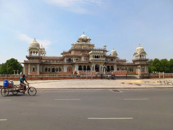 Albert Μουσείο Αίθουσα Βρίσκεται Jaipur Rajasthan — Φωτογραφία Αρχείου