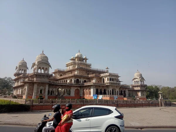 Museo Albert Hall Está Situado Jaipur Rajasthan — Foto de Stock