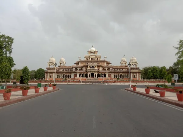 Alberthall博物馆位于拉贾斯坦邦的Jaipur — 图库照片
