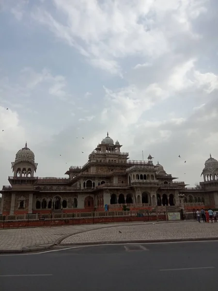 Alberthall博物馆位于拉贾斯坦邦的Jaipur — 图库照片