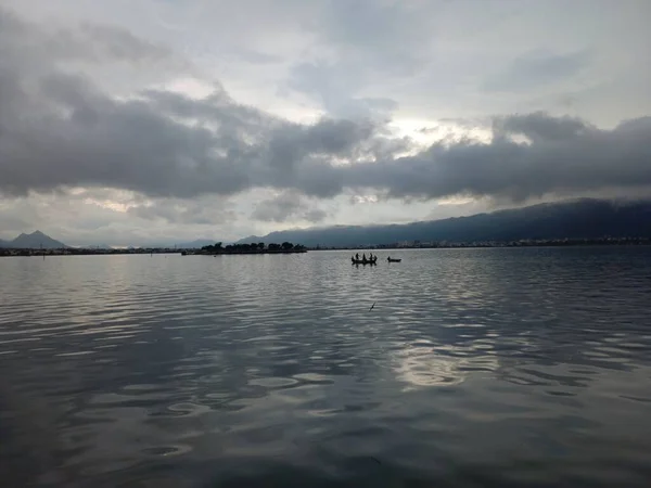 Lac Anasagar Est Situé Ajmer Rajasthan Inde — Photo