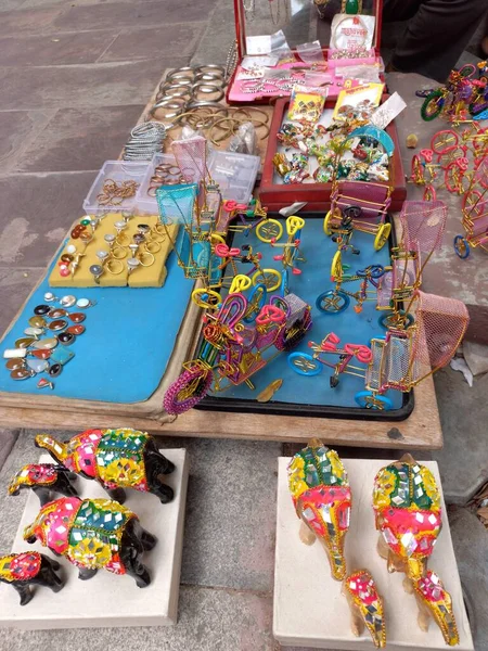 Johari Bazar Johari Market Jaipur Rajasthan — Foto Stock