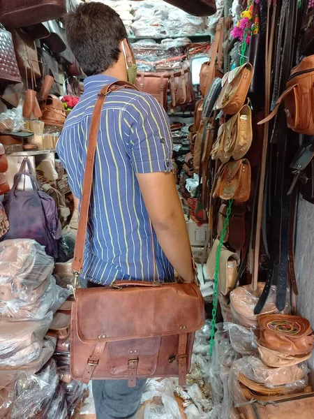 Johari Bazar Johari Mercado Jaipur Rajasthan — Foto de Stock