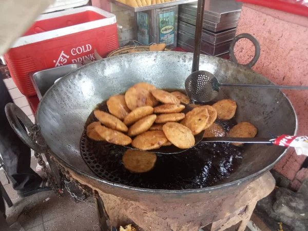 Jaipur Kachori Pyaaz Kachori Rajasthani Kachori — стокове фото