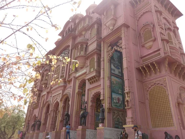 Patrika Gate Está Situado Jaipur Rajasthan Índia — Fotografia de Stock