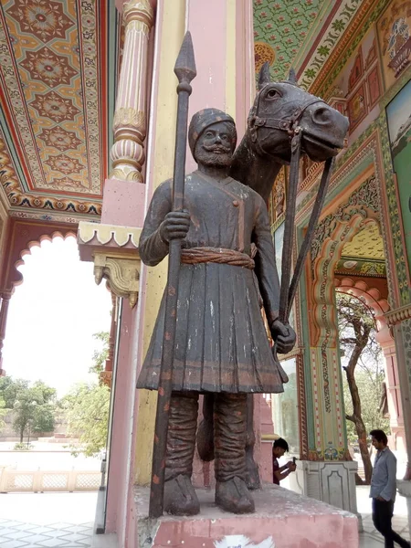 Patrika Gate Está Situado Jaipur Rajastán India — Foto de Stock