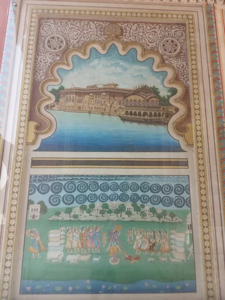 パトリカ門 Patrika Gate インドラジャスタン州ジャイプールにある — ストック写真