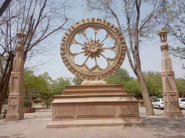 Patrika Gate Está Situado Jaipur Rajasthan Índia — Fotografia de Stock