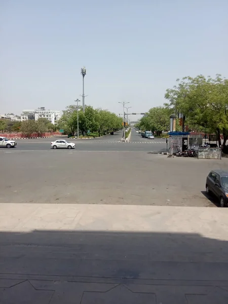 Patrika Gate Est Situé Jaipur Rajasthan Inde — Photo