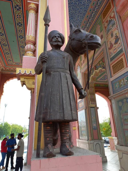 パトリカ門 Patrika Gate インドラジャスタン州ジャイプールにある — ストック写真