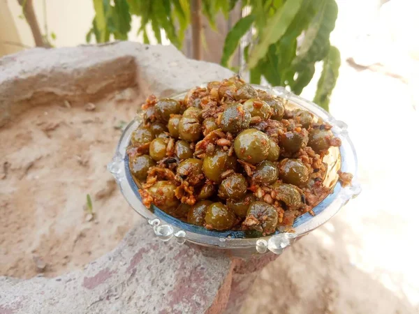 Ker Achar Ker Pickle Rajasthan — Stock Photo, Image