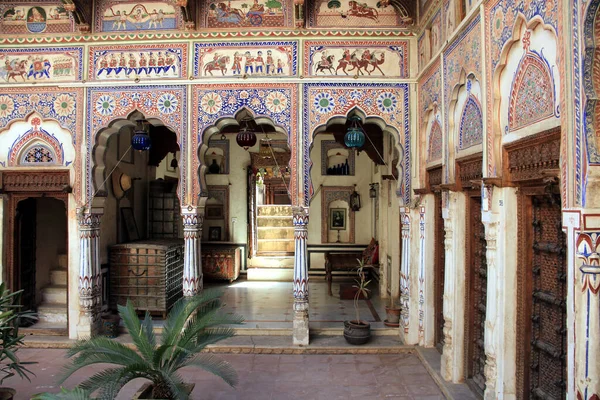 Nadine Prince Haveli Está Situado Fatehpur Shekhawati Sikar Rajasthan India — Foto de Stock