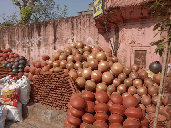 Mitti Barat Cerámica Barro Rajasthan —  Fotos de Stock