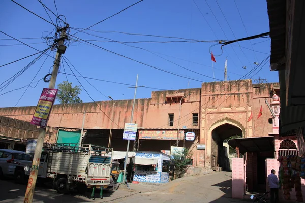 Churu Fort Este Situat Churu Shekhawati Rajasthan India — Fotografie, imagine de stoc