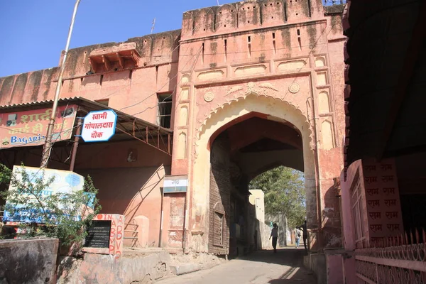 Churu Fort Este Situat Churu Shekhawati Rajasthan India — Fotografie, imagine de stoc