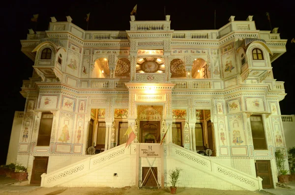 Heritage Mandawa Haveli Situated Mandawa Jhunjhunu Shekhawati Rajasthan India — Stock Photo, Image