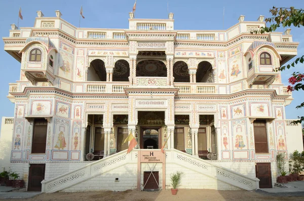 Heritage Mandawa Haveli Situated Mandawa Jhunjhunu Shekhawati Rajasthan India — Stock Photo, Image