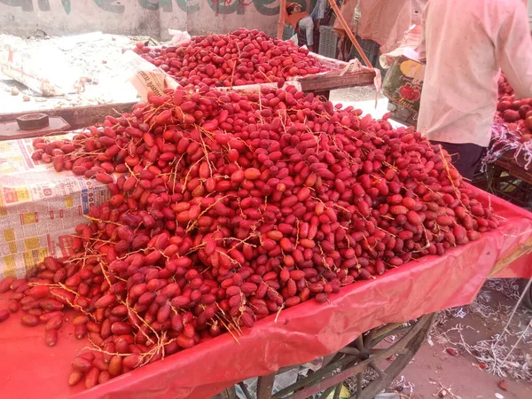 Nombre Fruta Khajur Fechas — Foto de Stock