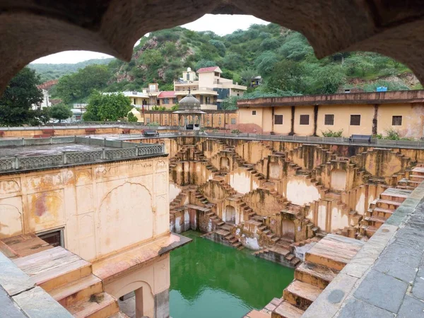 Panna Meena Kund Gelegen Jaipur Rajasthan India — Stockfoto