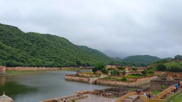 Amer Fort Está Situado Jaipur Rajasthan Índia — Vídeo de Stock