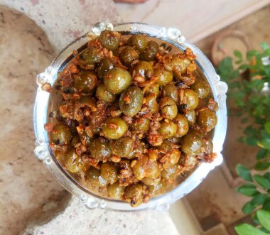 Ker ka aachar, ker turşu, kair, teent, rajasthan, 