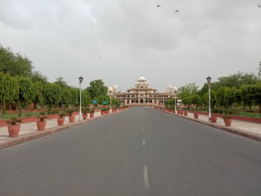 Albert Hall Müzesi Jaipur, Rajasthan 'da yer almaktadır. , 