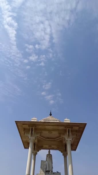 像の円はインドのラジャスタン州ジャイプールに位置しています — ストック動画