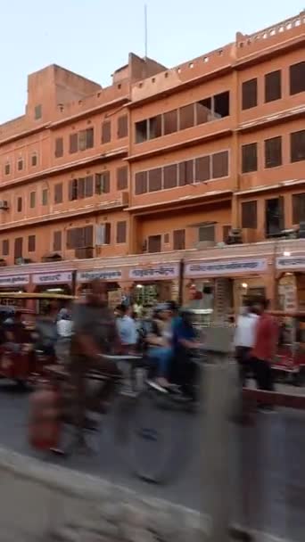 Mercato Jaipur Jaipur Rajasthan India — Video Stock