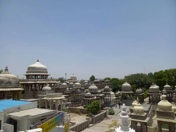 Gangu Kund Situato Udaipur Turismo Rajasthan India — Foto Stock