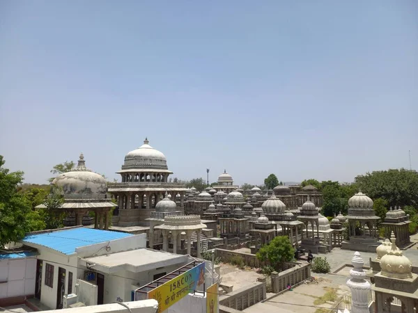 Gangu Kund Nachází Udaipur Rajasthan Cestovního Ruchu Indie — Stock fotografie