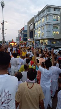 JGANTNATH Rath Yatı Bhilwara, Rajasthan 'da kutlama yapıyor., 