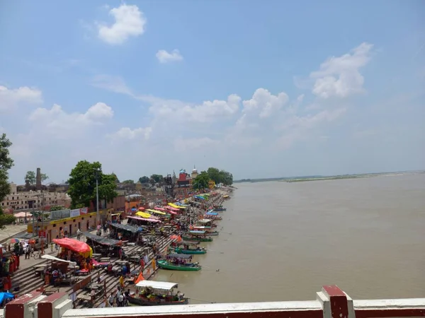 Saryu River Located Ayodhya Uttar Pradesh India — Stok Foto