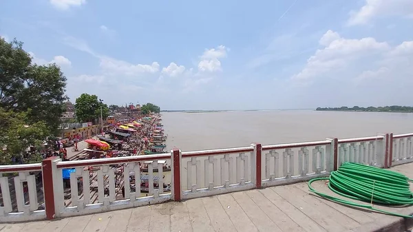 Saryu River Located Ayodhya Uttar Pradesh India — Stok Foto