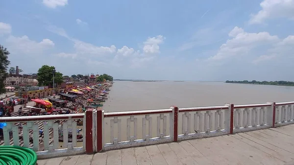 Saryu River Located Ayodhya Uttar Pradesh India — 스톡 사진