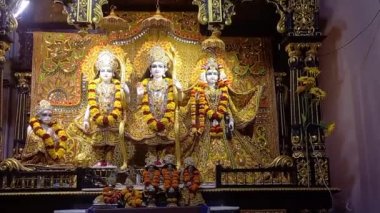 beautiful dresses of Lord krishna and radha rani,beautiful makeup of both is mesmerizing,I like to see again to again
