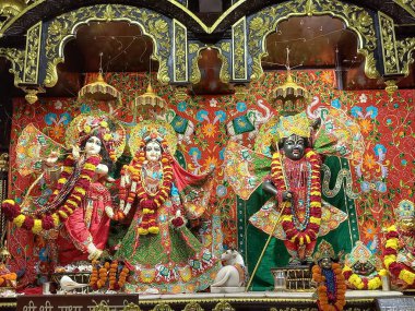 Beautiful sculptures of radha govindji, and Sita ram laxman hanumanji 