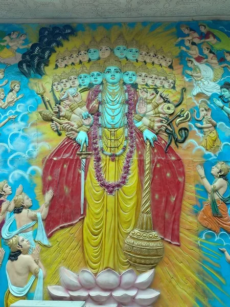 Beautiful Sculptures Radha Govindji Sita Ram Laxman Hanumanji — Stockfoto