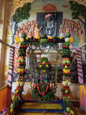 Beautiful sculptures of radha govindji, and Sita ram laxman hanumanji 